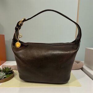 VTG Coach Legacy Mini Soho Hobo 4145 Mahogany Leather Shoulder Bag 90s USA Y2K